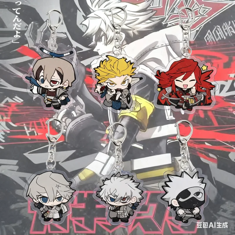

Manga Gachiakuta Anime cosplay fans gifts Acrylic Keychain Zanka Riyo Jabber Rudo Enjin Desk Decor Collection