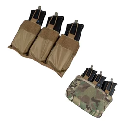 Funda triple DOPE portacargadores ligera para airsoft y montaña