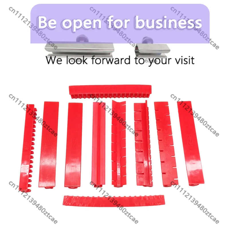 Metal Pull Tab Set Car Body Edge Dent Pulling Leveling Repair Tool No Sheet Metal