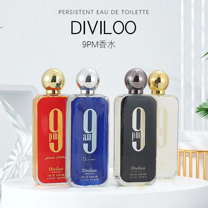 3.4 Oz /100ML Dive Men Persistent Charming Charm Wood Tone More Solemn Gorgeous Hair Body Perfume Spray for Men Women Deodorants