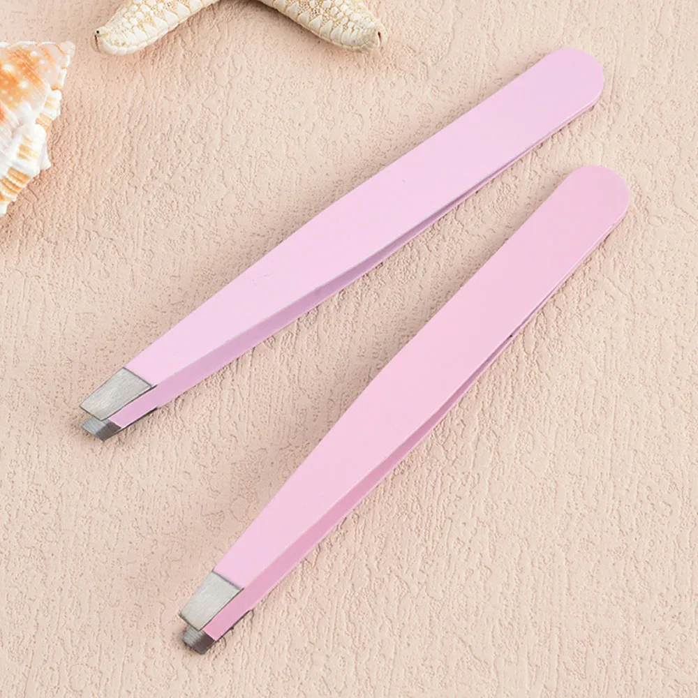 Eyebrow Clip Super Hard Eyelash Tweezers Hair Removal Tweezers Ultra Thin Stainless Steel Tweezers For Eyelash Application