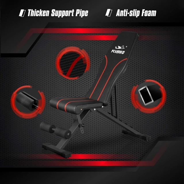 Flybird mgz adjustable workout weight bench hotsell