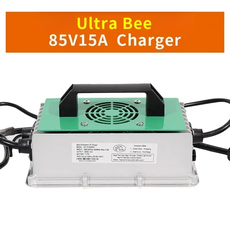 For SURRON Charger Ultra Bee 85V15A Charger High Quality Fast Charging E-bike Dirtbike Off-road for SURRON Motorcycles Charger