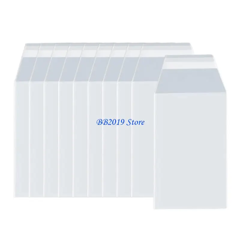 

Q0KB 100x прозрачные рукава с защитой от царапин, подходят для защитного решения для хранения градуированных торговых карточек