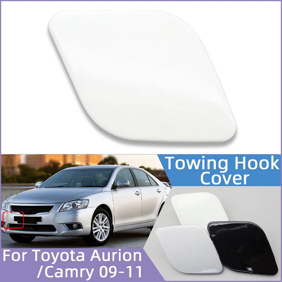 

For Toyota Camry Aurion 2009 2010 2011 Car Accessories Front Bumper Towing Hook Eye Cover Cap Tow Hook Hauling Trailer Lid Trim