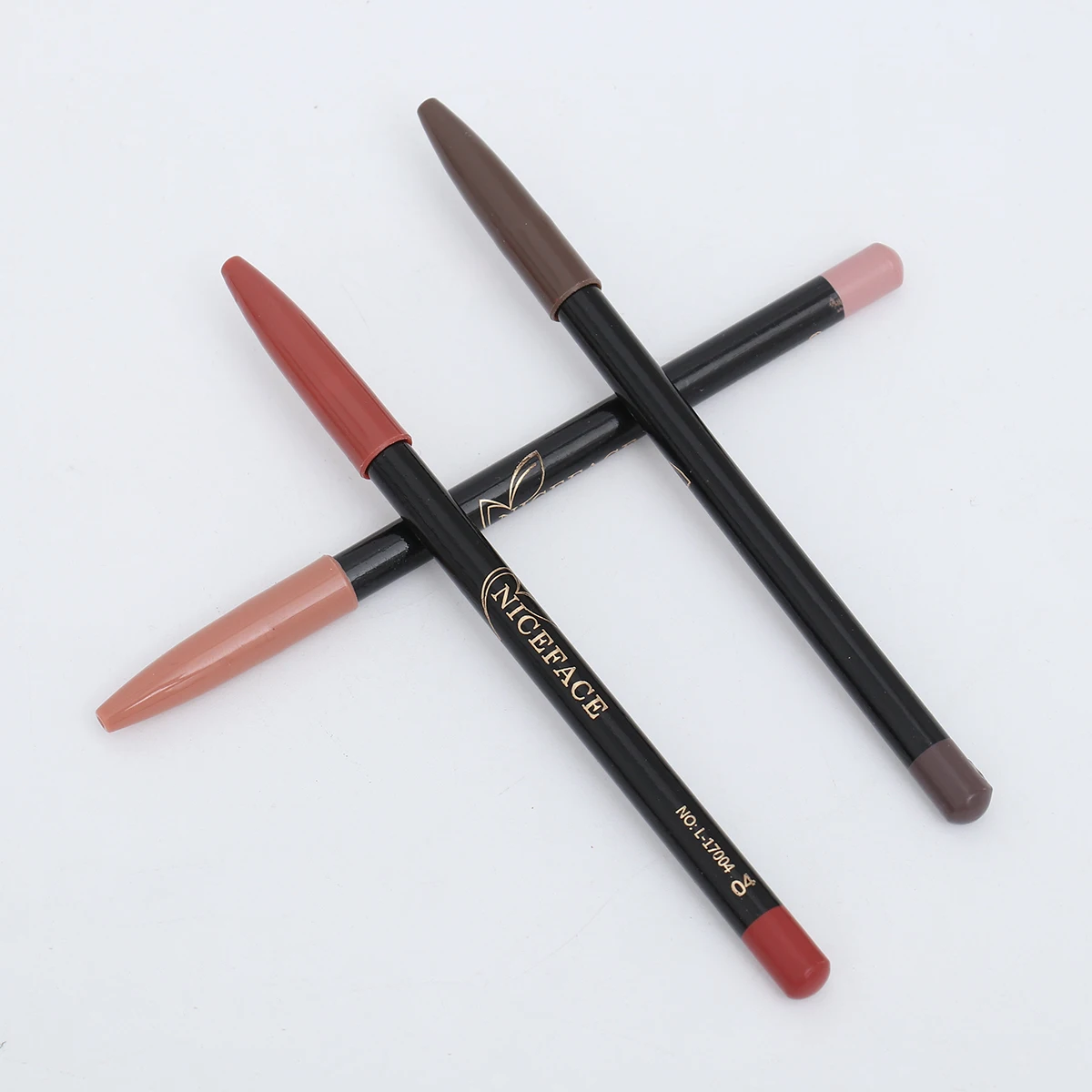 3-teiliger, wasserfester, mattierter Lipliner-Stift mit feiner Spitze, leicht zu haltender, schlanker Design-Lippenstift für definierte und vollständig aussehende Lippen
