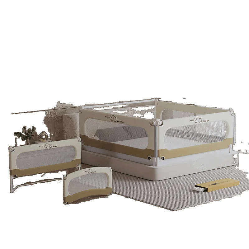 

Fence children's bed baby guardrail prevent the from falling off the baffle
