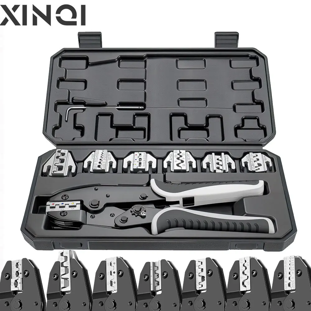 

Jaw sets Ratcheting Wire Crimper Pliers 03B/10N/10WF/35WF/2546B/03J/125 Connectors Multi-functional Hand Crimping Tool
