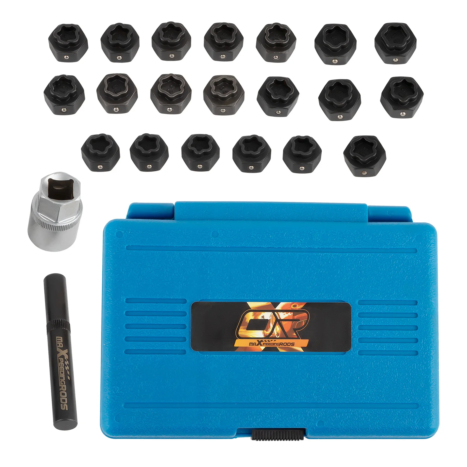 Wheel Locking Key Set Anti-theft Wheel Rim Lug Nut Master Removal Tool Kit New