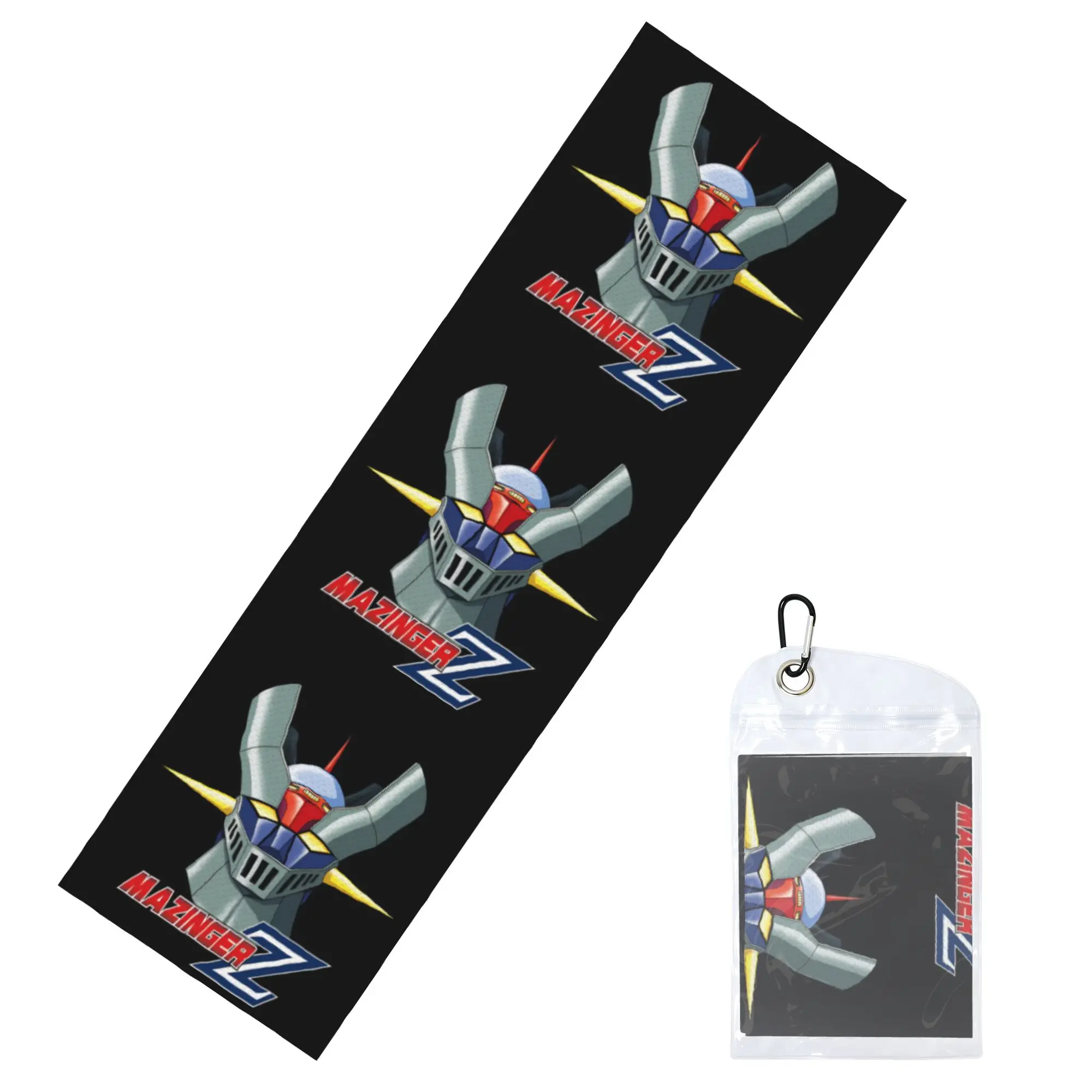 Mazinger Z Anime Cold Exercise Towel  UFO Robot Grendizer  Super Soft Breathable Instant Cooling Towel Yoga Towels