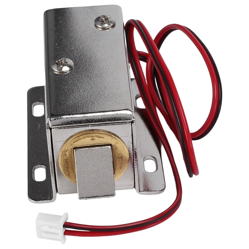 Mini Electromagnetic Lock DC 12V Electric Bolt Lock Small Electric Control Cabinet Door Lock