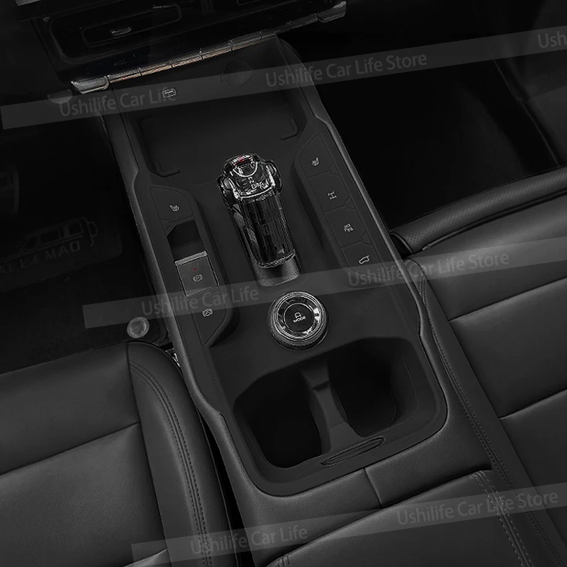 For Haval II DARGO 2023 2024 2025 Car Centre Shifter Silicone Pad All-Inclusive Wireless Charger Protective Cover Anti-slip Mats