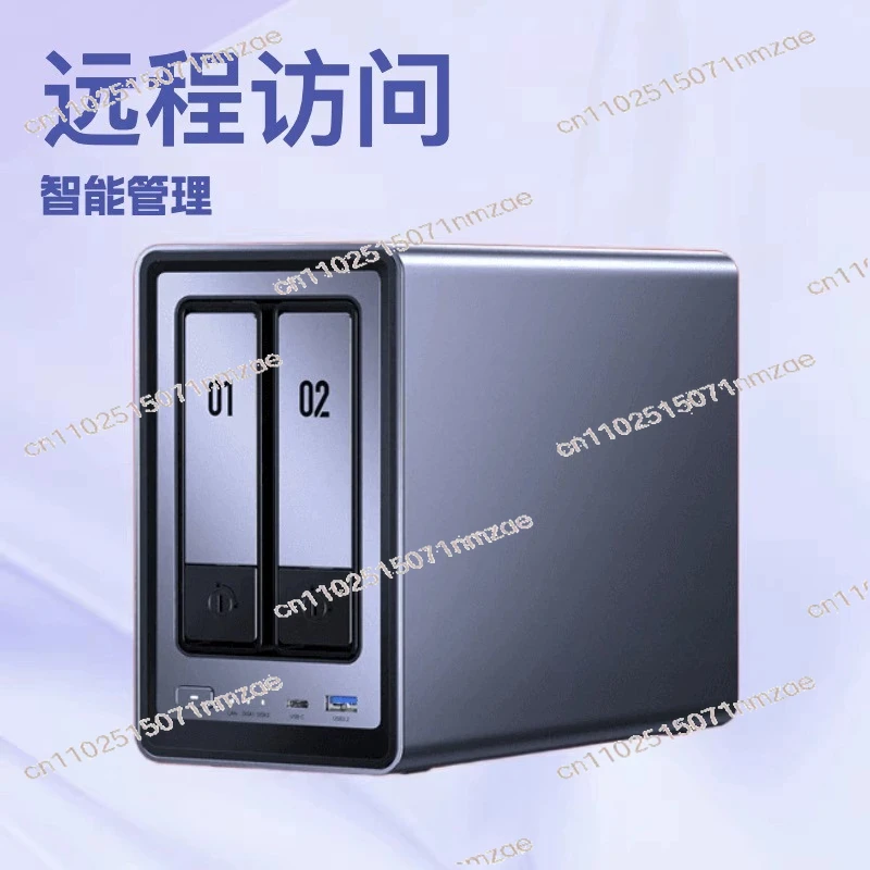 DXP2800 2-Bay Network Attached Storage NAS Server Private Cloud Storage for Home & Office