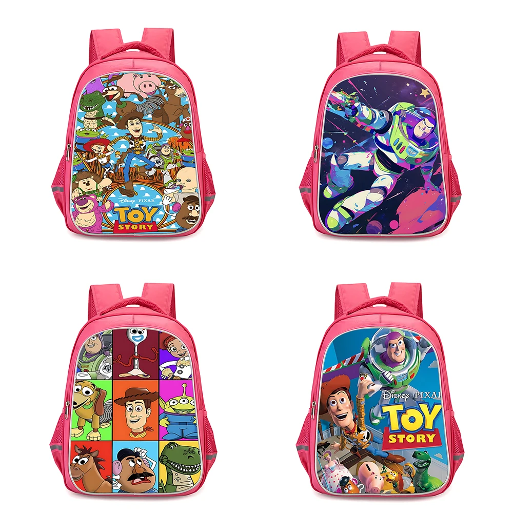 Child Toy Story Buzz Lightyear Backpacks Girls Student Birthday Gift School Bags Camping Durable Rucksack