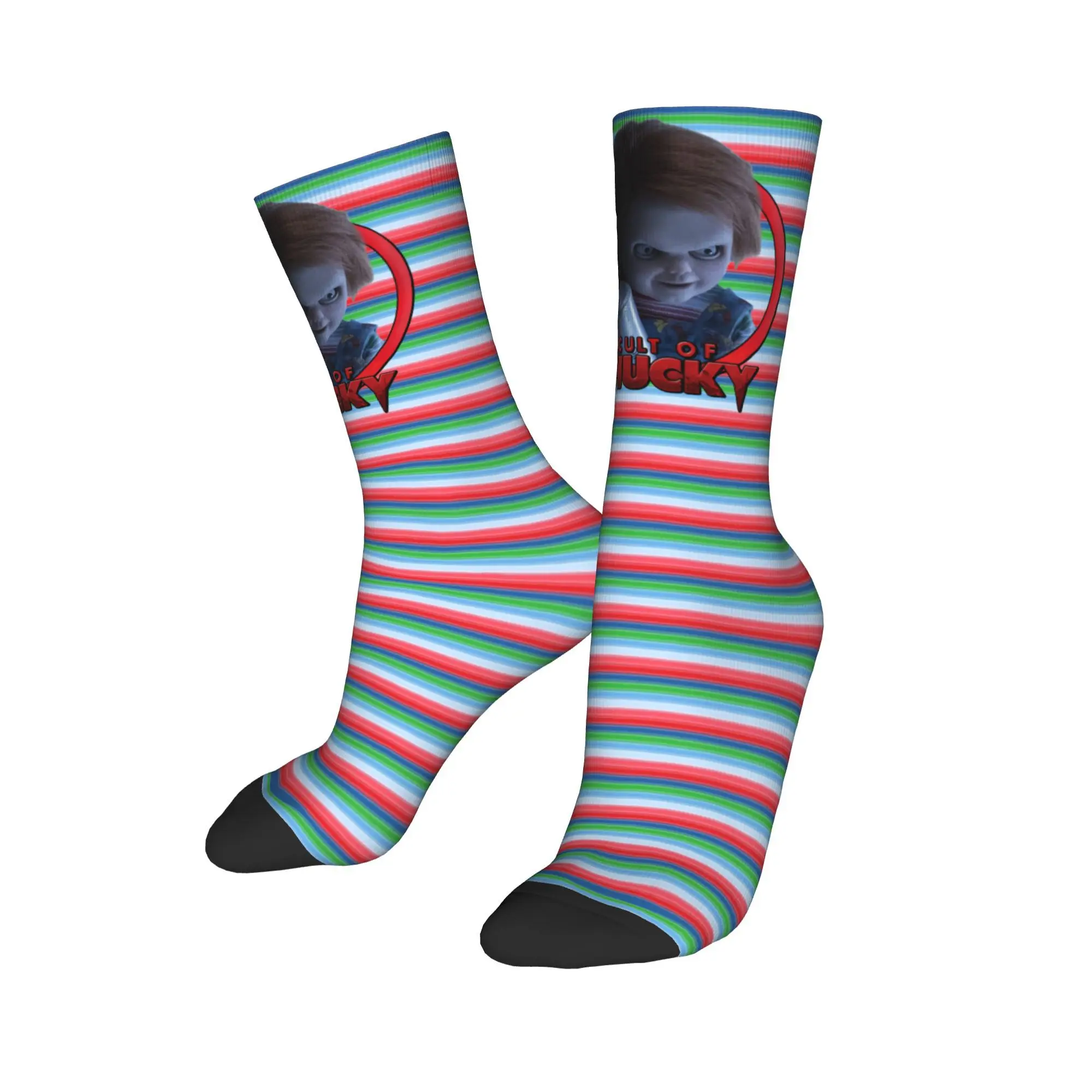 

Happy Funny Men Socks Harajuku Good Guys Child Doll Chucky Sock Polyester High Quality Women Socks Spring Summer Autumn Winter