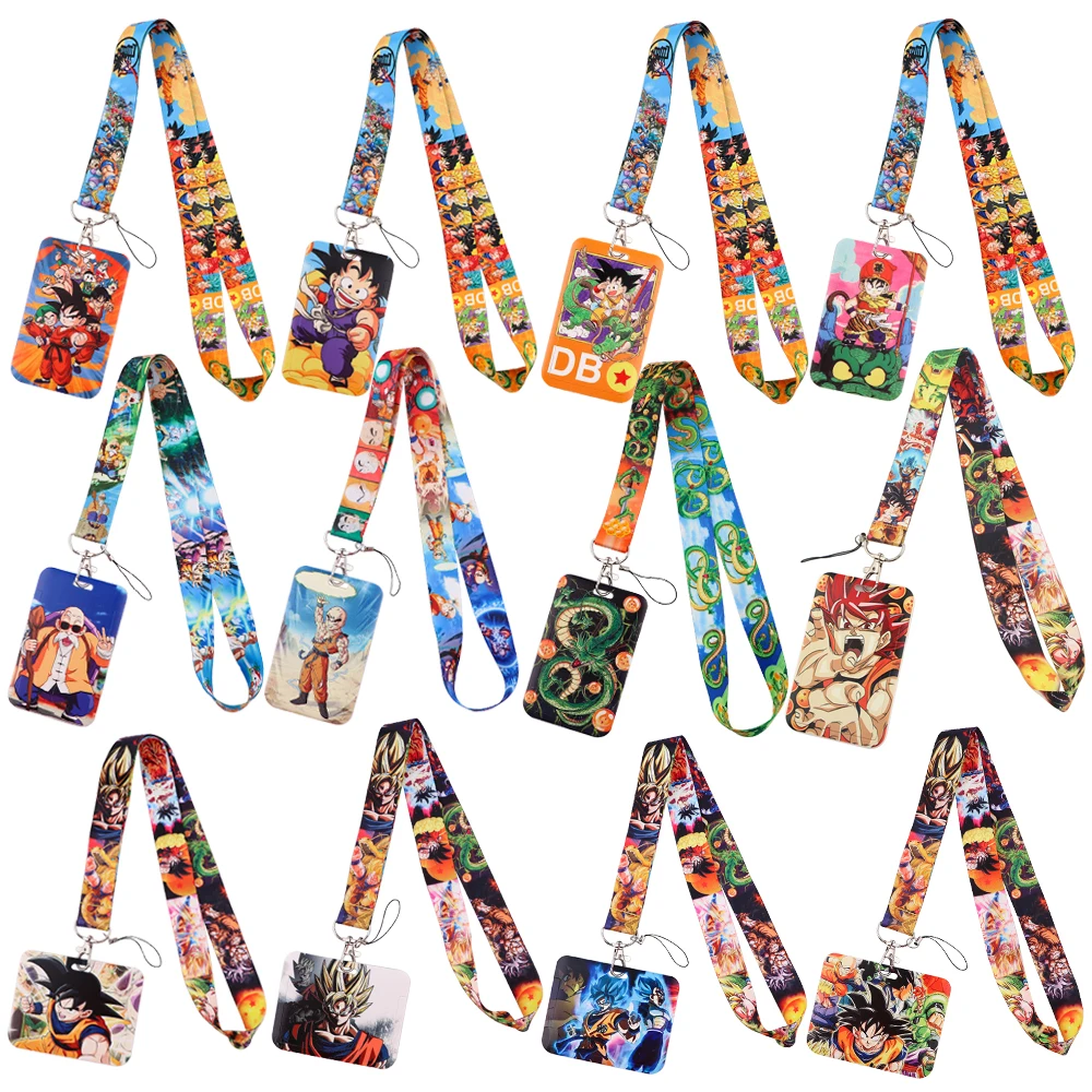 Anime Cartoon Lanyard Card Badge Holder Phone Strap for Keys Pendant USB Neckband Rope Keychain Cord Lariat Fashion Gifts LX1103