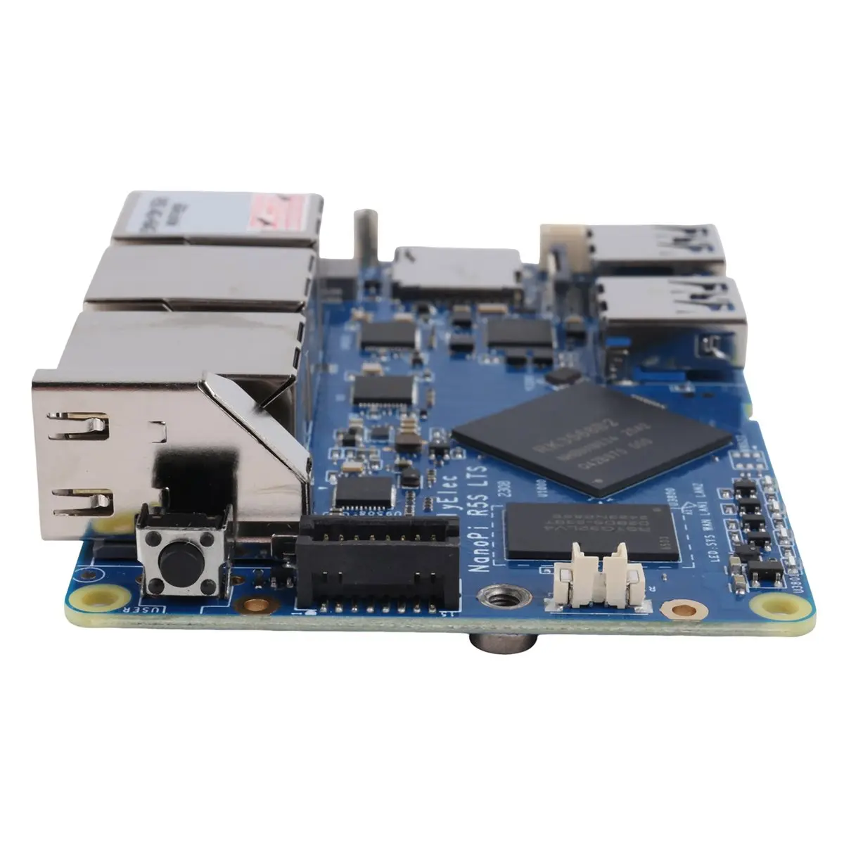 2026 NEW For R5S Router 4G+32G RK3568 Development Board OpenWRT -Compatible Dual 2.5G Gigabit Network Router A