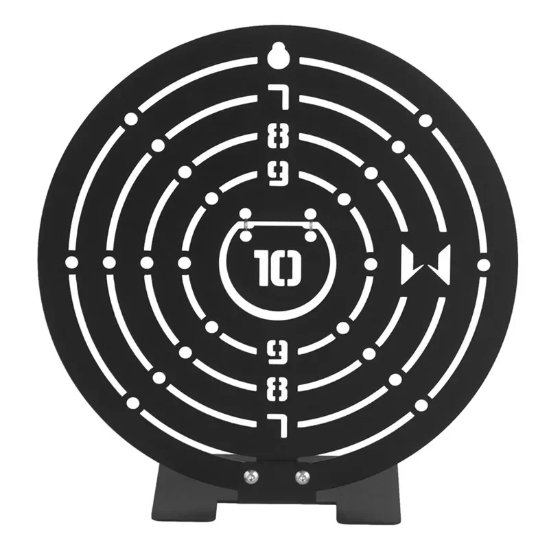 Tactical Circular Training Target Stainless Steel Shooting Metal Sports Outdoor Wargame Practice Equipment Paintball Acessories