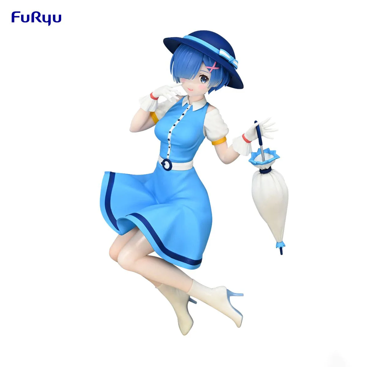 Original en Stock FuRyu Trio-Try-iT Re:Zero Kara Hajimeru Isekai Seikatsu Rem chica Retro figura de Anime de moda figura de acción