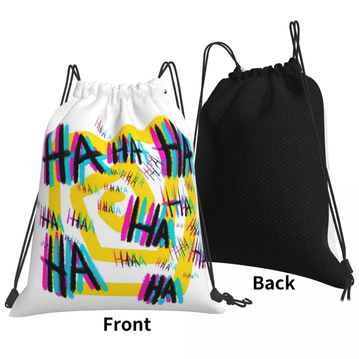 Michael's Laugh The Magnus Archives Backpacks Multi-function Drawstring Bundle Pocket Sundries Bag Book Bags for Travel School