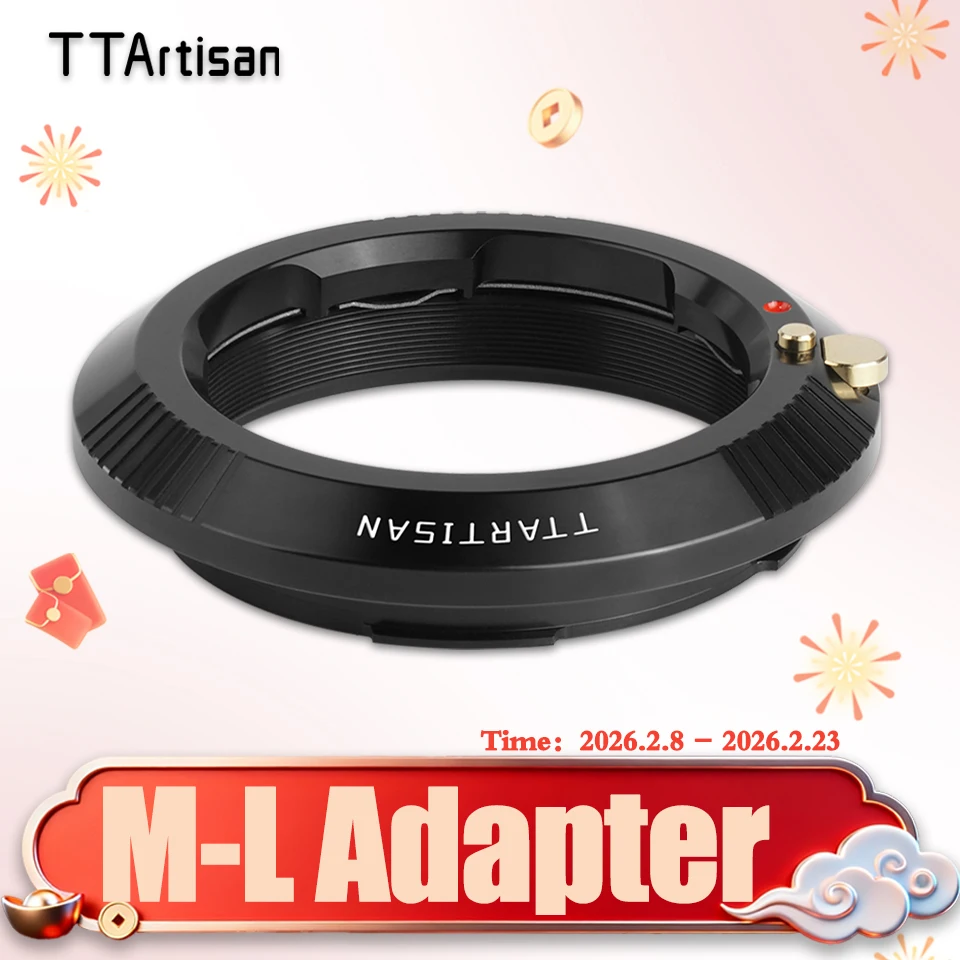 

Адаптер TTArtisan M-L для Leica M-mount для Sigma FP FPL Leica T TL TL2 SL SL2 CL Panasonic S1 S1M S1RM S1H S1K S5 S5C S5K