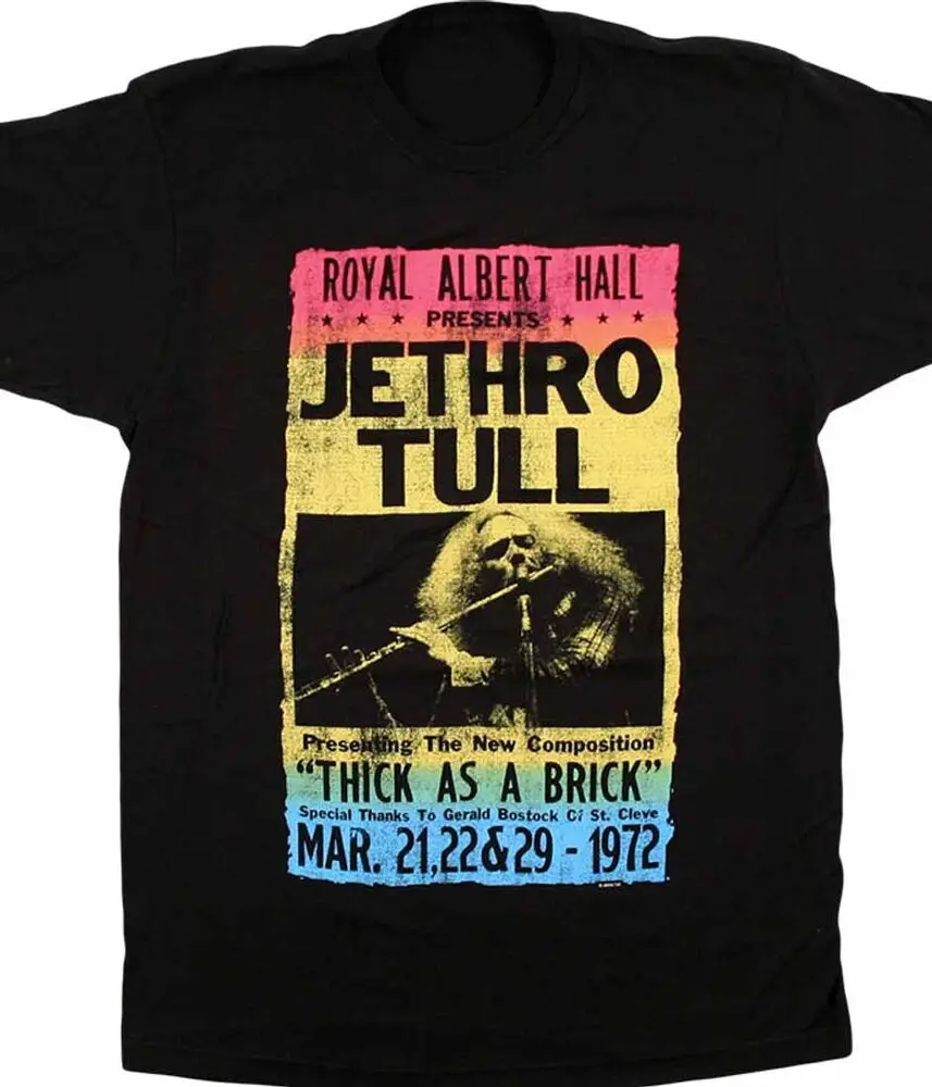 Jethro Tull Royal Albert Hall Gift For fan Black All Size T-Shirt