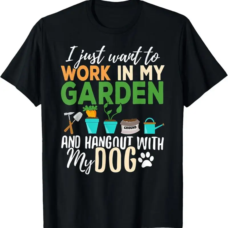 

Gardening Dog Lover Gardener Garden Pet Plants T Shirt
