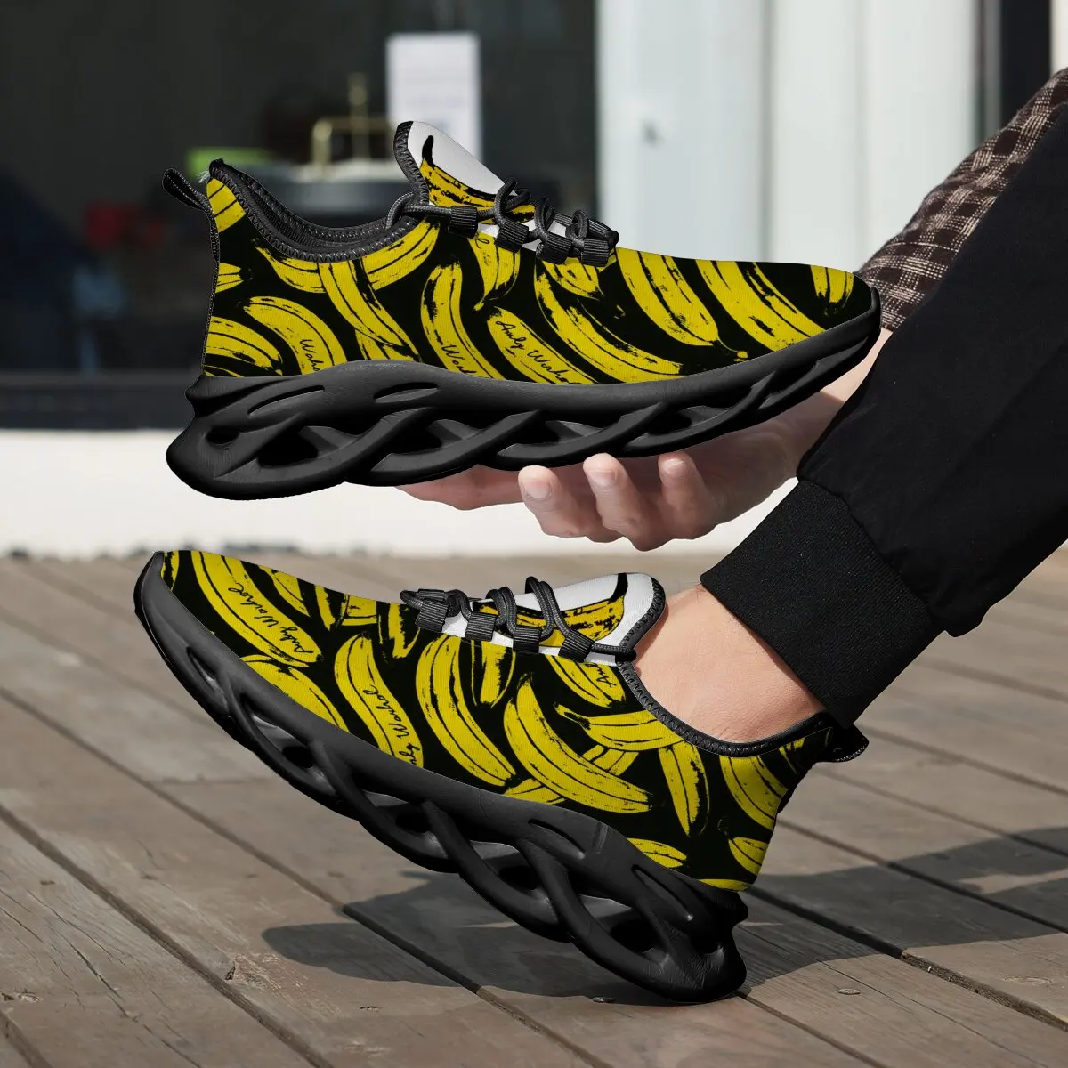 Heren sportschoenen voor heren Lichtgewicht mesh Ademend Zomer Comfortabele buitensport Veterschoenen Platte trainingssneakers met zachte zool