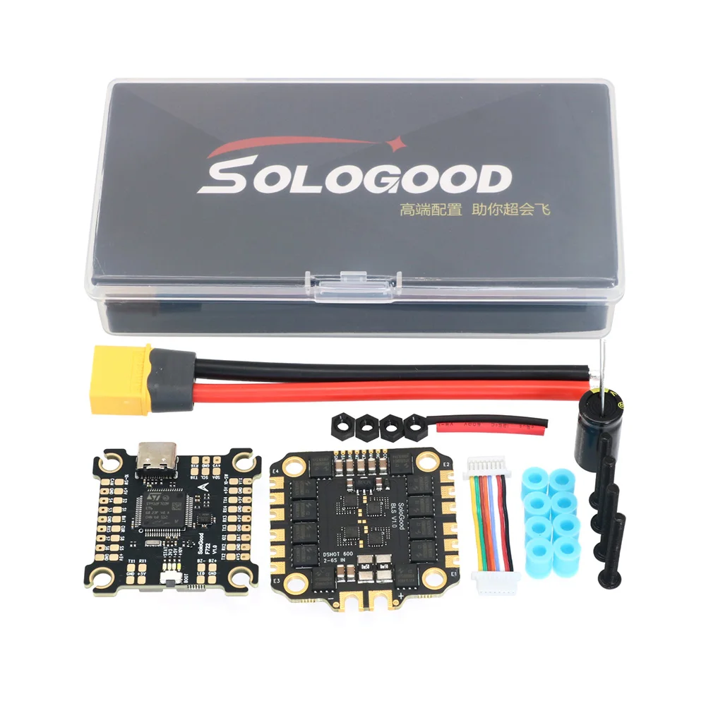 SoloGood F722 Stack ICM42688P F722 Flight Controller BLHELI_S 60A 4in1 ESC 30,5X30,5mm 2-6S für FPV Freestyle Drohnen Teile – Detail 15