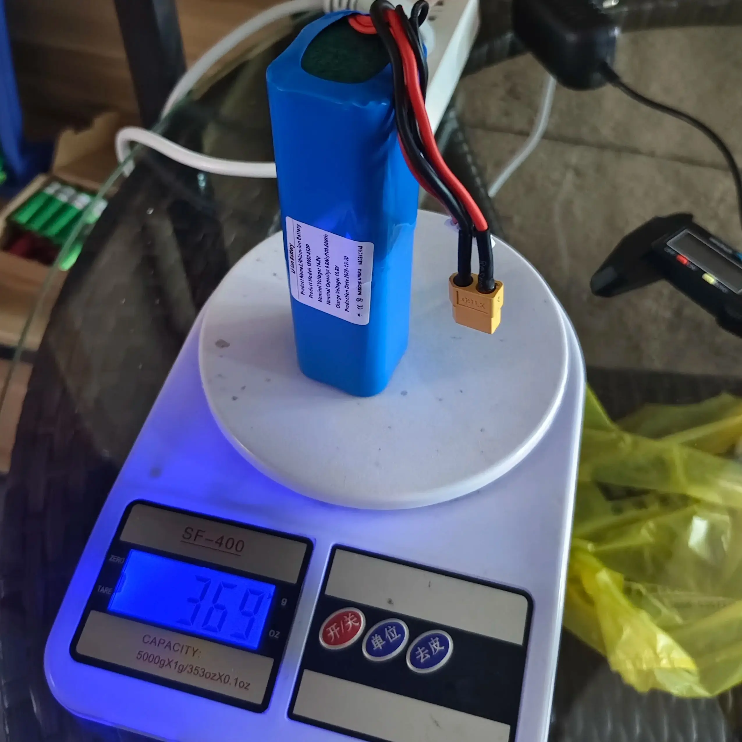 

Аккумулятор Li-ion XH2.54-5P XT60 14.8V 4S2P 6800mAh высокой емкости для различных радиоуправляемых самолетов, дронов, квадрокоптеров, БПЛА, перезаряжаемый, lpega