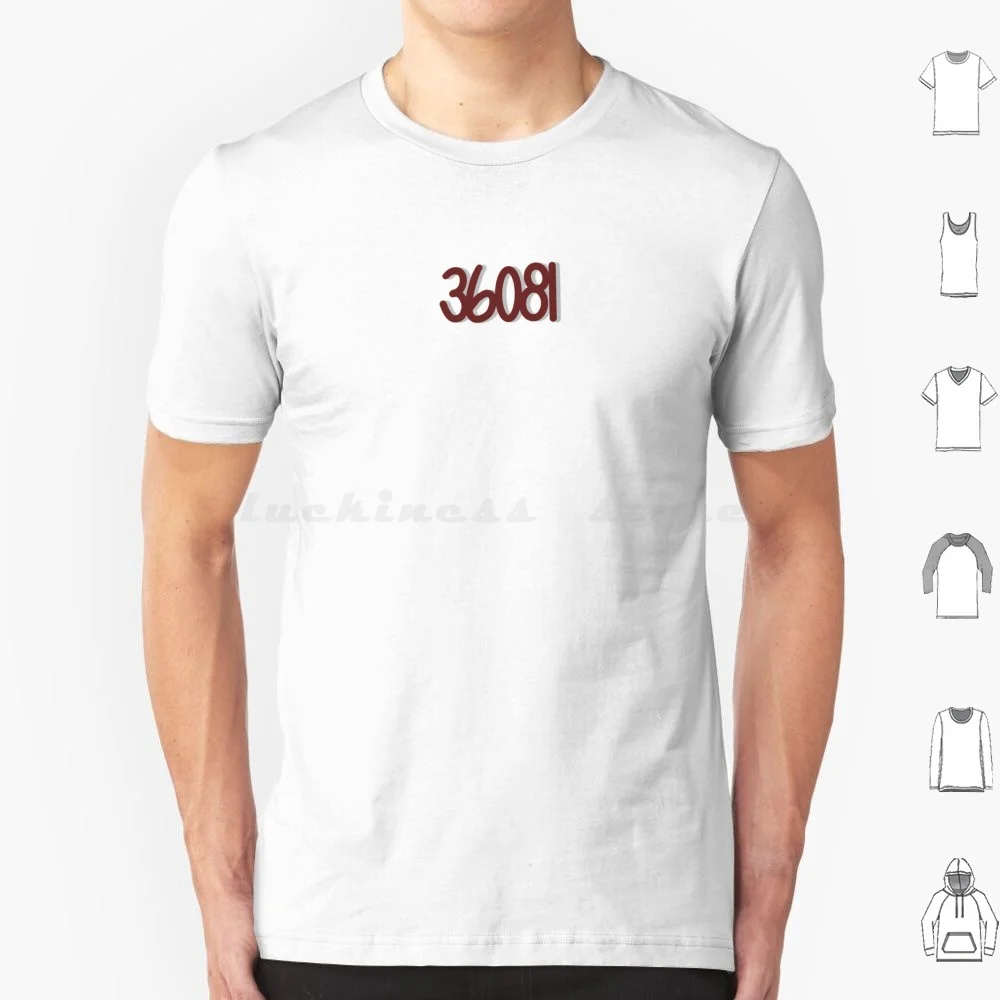 36081 Troy-Cardinal + Grey T Shirt Cotton Men Women DIY Print 36081 Troy Downtown Historic Cardinal Grey
