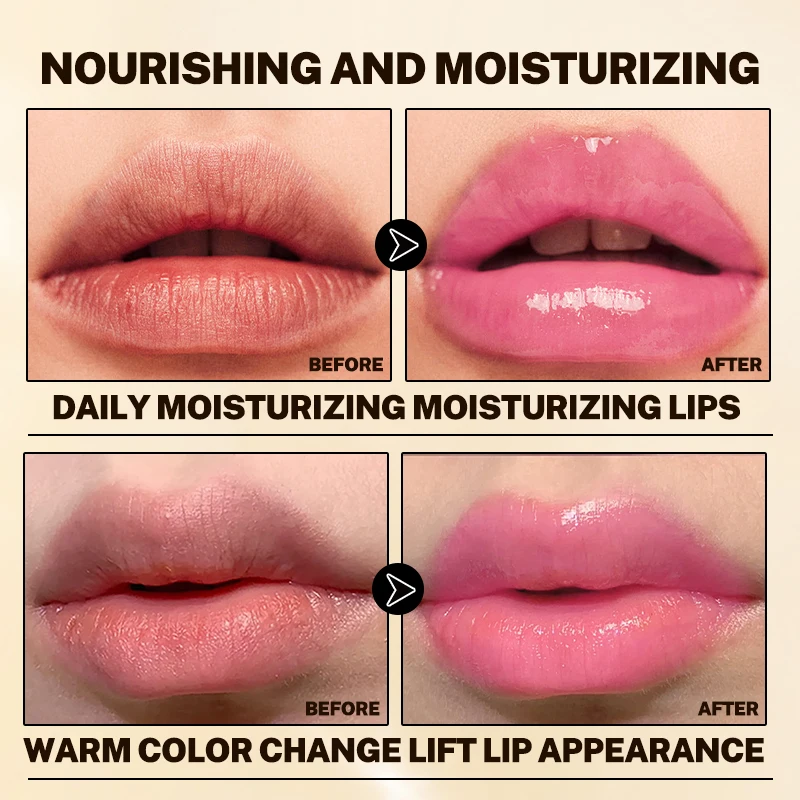 1 rossetto che cambia colore, idratante, non sbava, non macchiato, impermeabile, resistente al sudore, antimacchia, facile da applicare