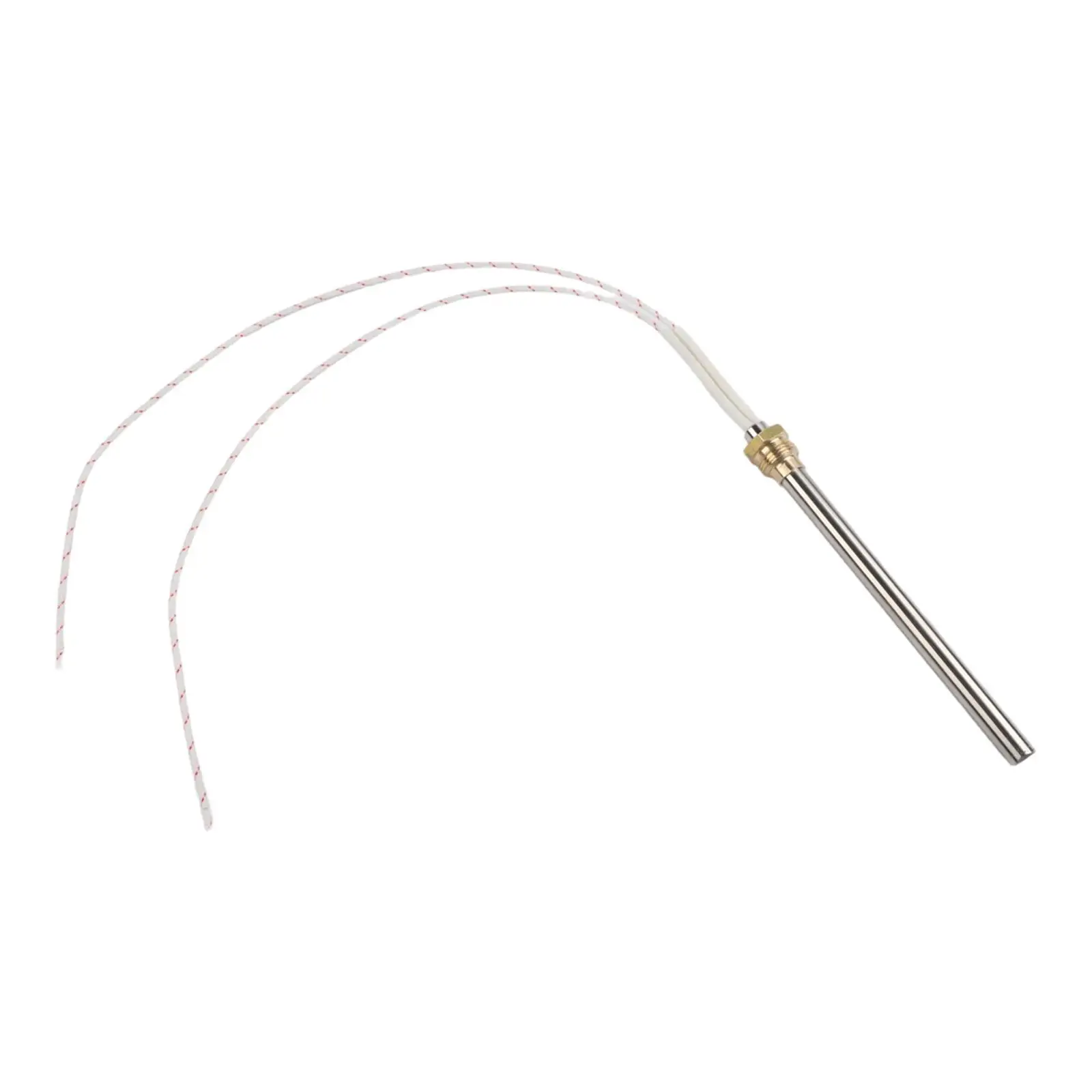 1PCS 140/150/160MM 220v Pellet Furnace Ignition Rod 10mm Diameter Thread 3/8 Inch Heating Element Stainless Steel Parts