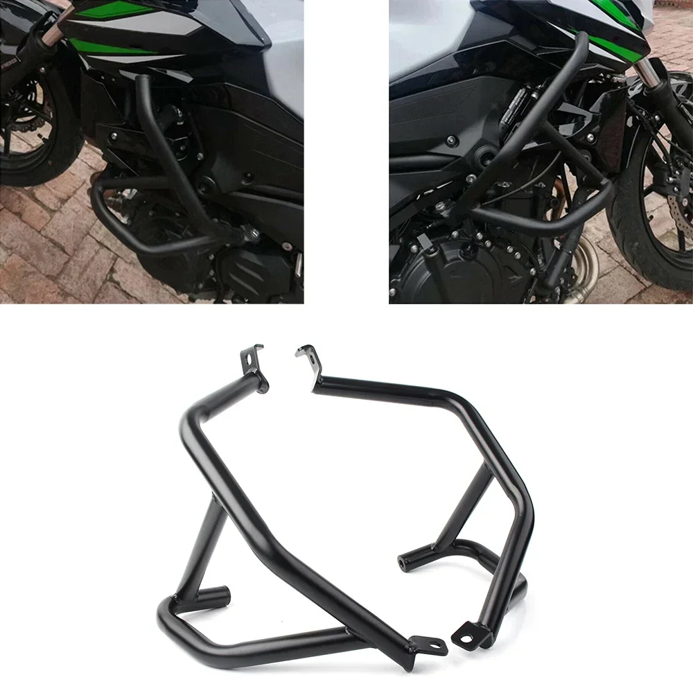 Motorcycle Highway Engine Guard Crash Bar Frame Bumper Fairing Protector Bars For Kawasaki Ninja400 Ninja 2018-2021 2022 2023