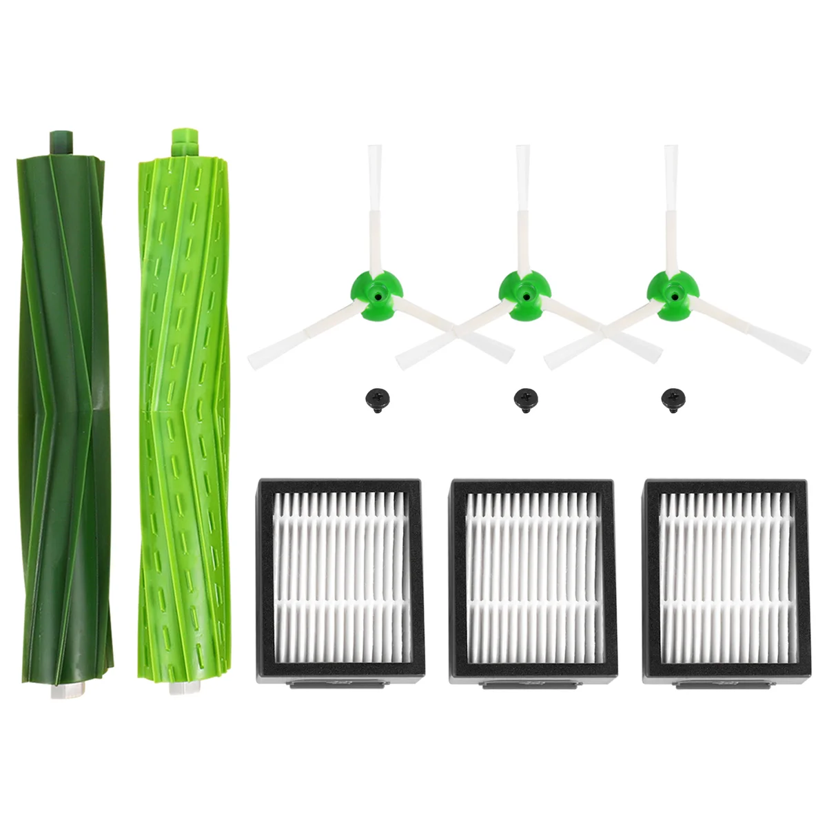 

Replacement Brushes and Filter Kit for Series E5 E6 I7 I7+ Vacuum Cleaner Parts