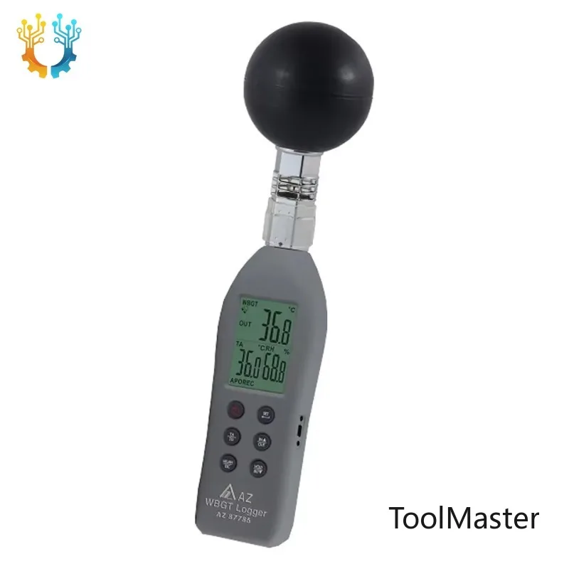 

【2026】HEDAO AZ87786 Handheld Data Logger & Recorder Infrared Thermal Camera WBGT Wet Bulb Globe Temperature