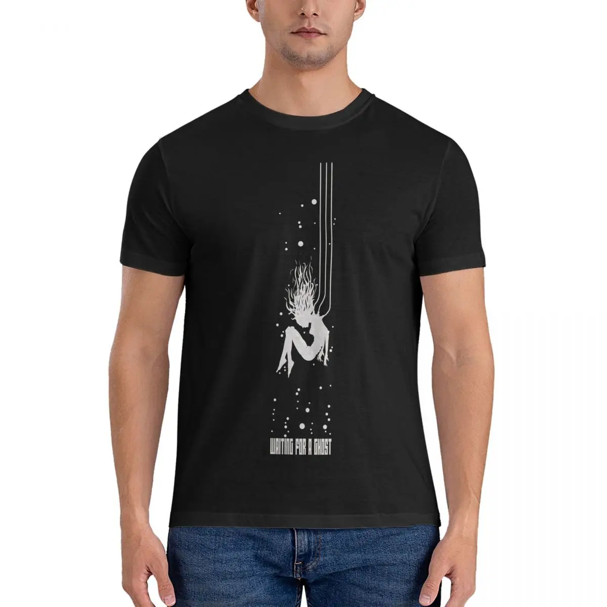 T-Shirts Motoko Kusanagi Vintage Pure Cotton Tee Shirt Short Sleeve Ghost In The Shell T Shirts Round Neck Clothing Gift Idea