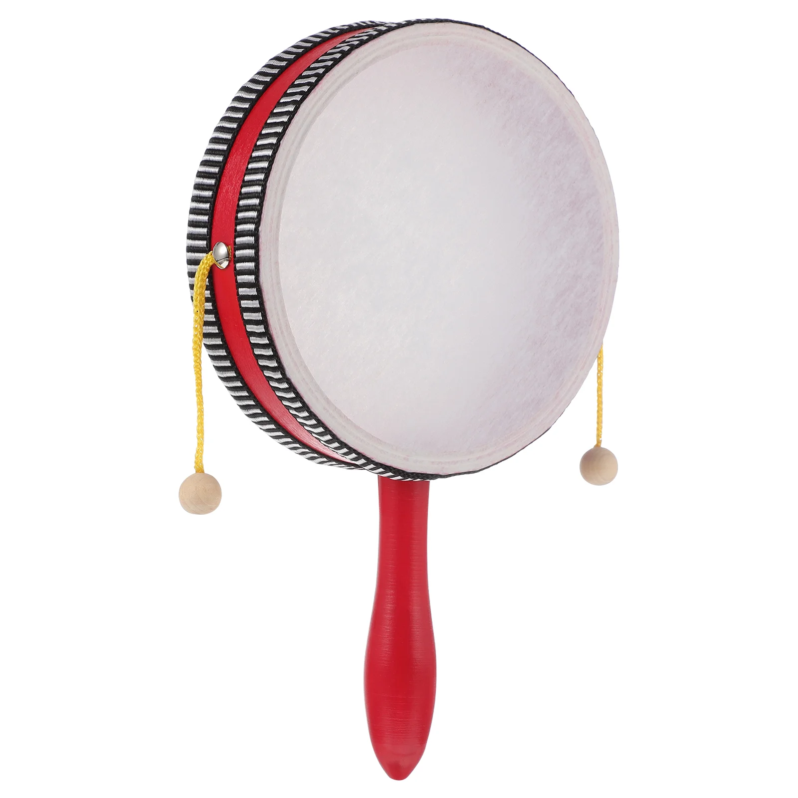 Tambor de onda, instrumento Musical de mano de percusión, regalo para niños, juguetes de tambor, juguete educativo para niños, campana de doble cara