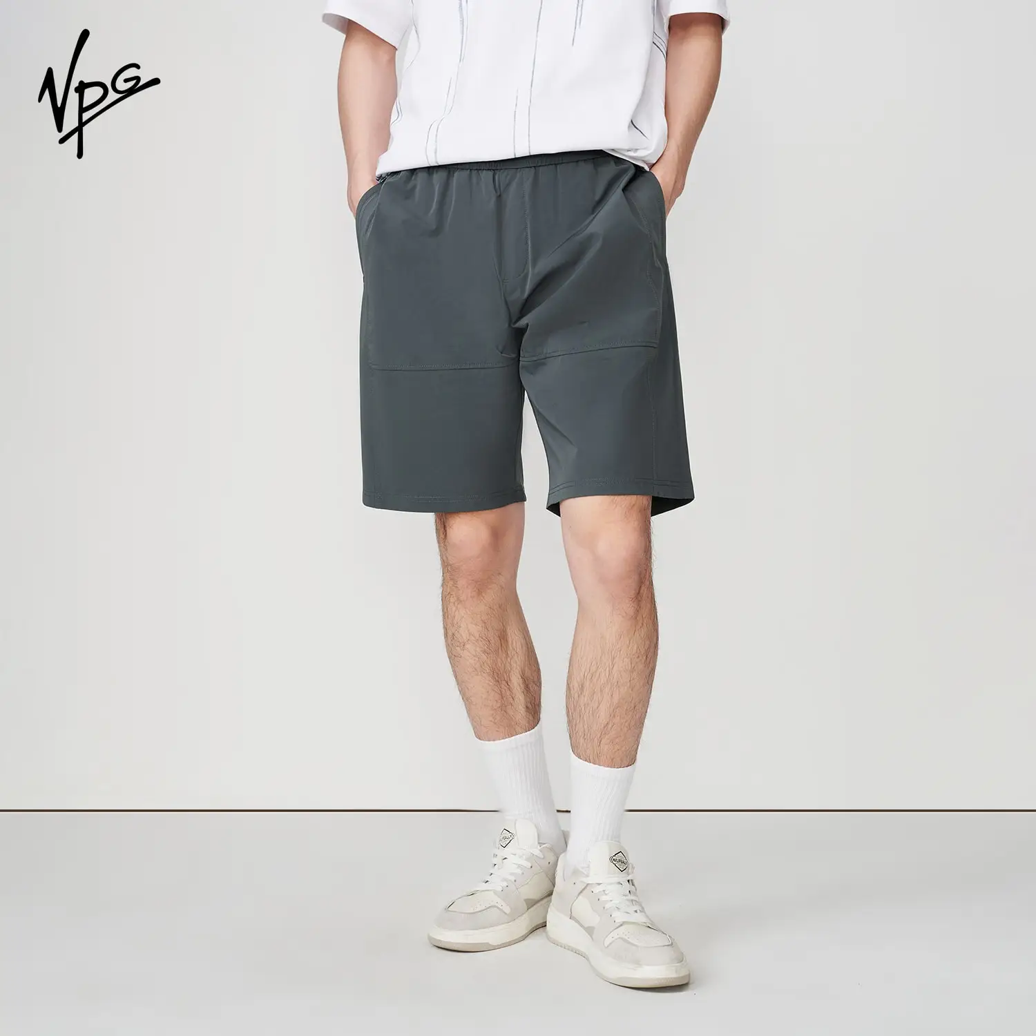 

Мужские повседневные шорты VPG из эластичного мягкого на ощупь материала, подходящие для повседневного использования и отдыха