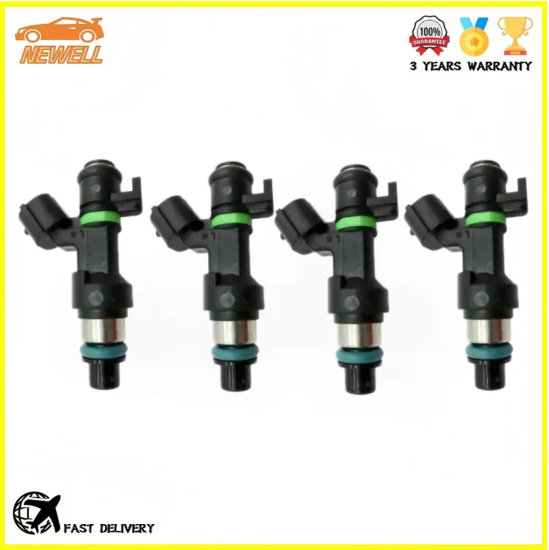 

4pcs 16600-6801R H025241 Fuel Injector For Nissan Qashqai MK1 J10 MR20DE Renault Megane III 2.0 16V 2009~2016