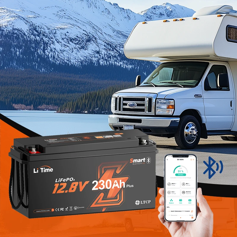 

US Warehouse 12V 230ah 280ah 300ah LiFePo4 Phosphate Battery Pack For RV Energy Storage Systems