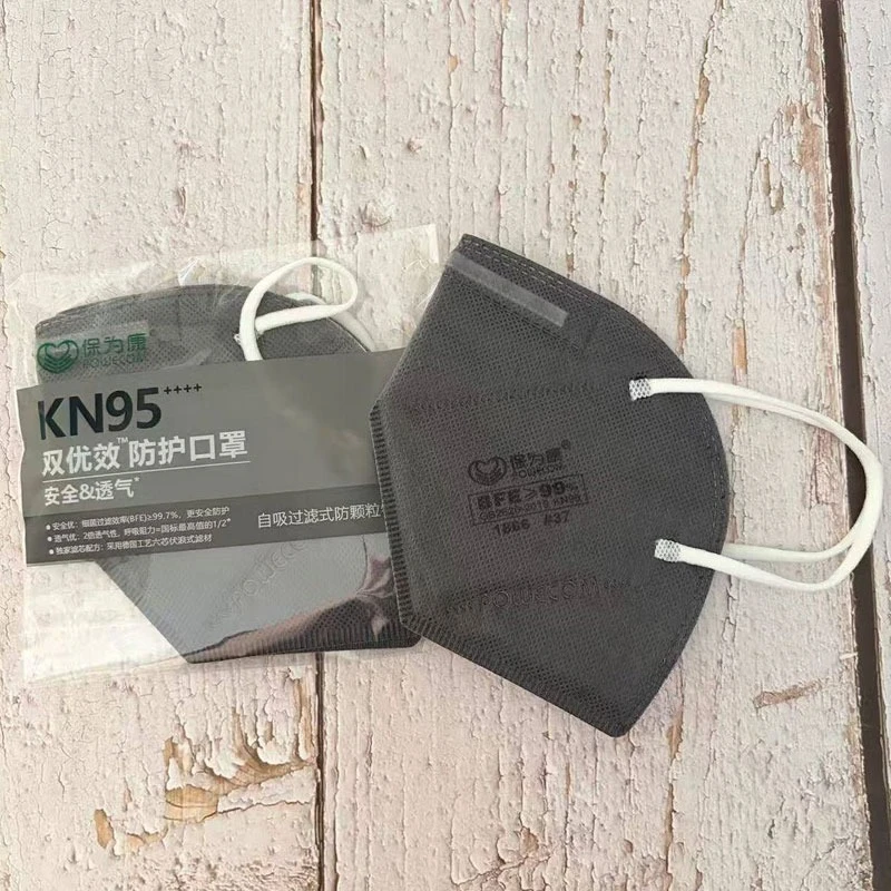 60/120/180pcs Thickened KN95 Protective Mask with Activated Carbon Dustproof Anti-smog Industrial Dust Safe and Breathable Masks