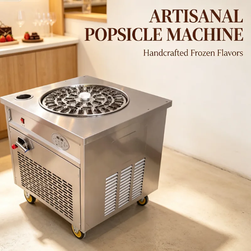 Commercial Popsicle Making Machine Multifunctional Fruit Milk Flavored Ice Cream Machine Frozen Yogurt Machine