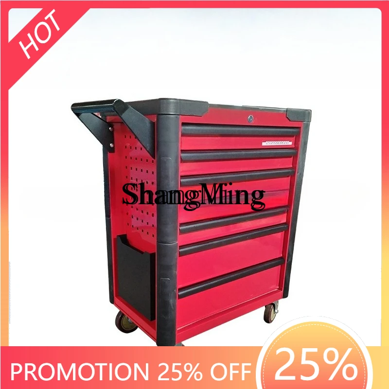 FGgood-looking  Mobile Tool Cart Drawer Type Universal Wheel Trolley Repair Multifunctional Tool Locker