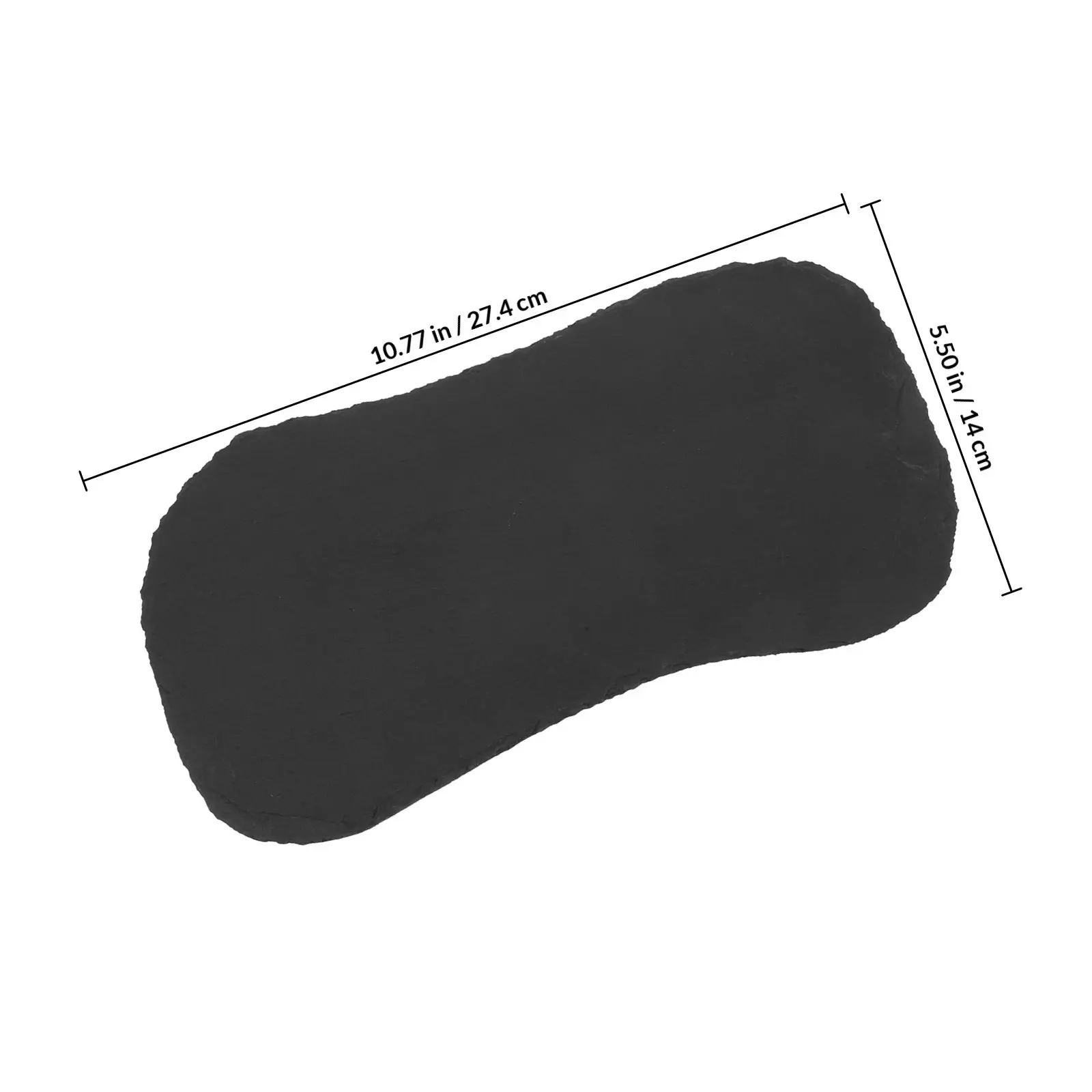 Slate Charcuterie Board Natural Stone Serving Platter for Cheese Meat Sushi Steak Appetizers
