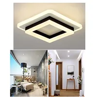 Modern LED Square Ceiling Light Nordic Entryway Corridor Aisle Decor Fixture Copper Lamp For Bedroom Living Room Wall Lamp Light