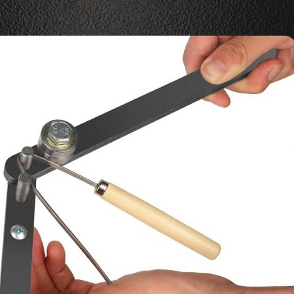 Manuelle Rohrbiegemaschine für den Schreibtisch – Rohrbieger mit verstellbarem Hebel, Handgeführtes Bewehrungsstahlbiegegerät, Rohrbiegemaschine für den Schreibtisch – Detail 5