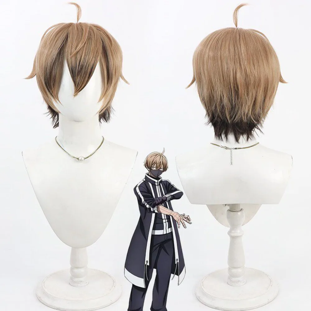 Tougen Anki Rashomon Academy Kizaki Hayao Cosplay Wig Realistic Scalp Two Tone Gradient Synthetic Hair