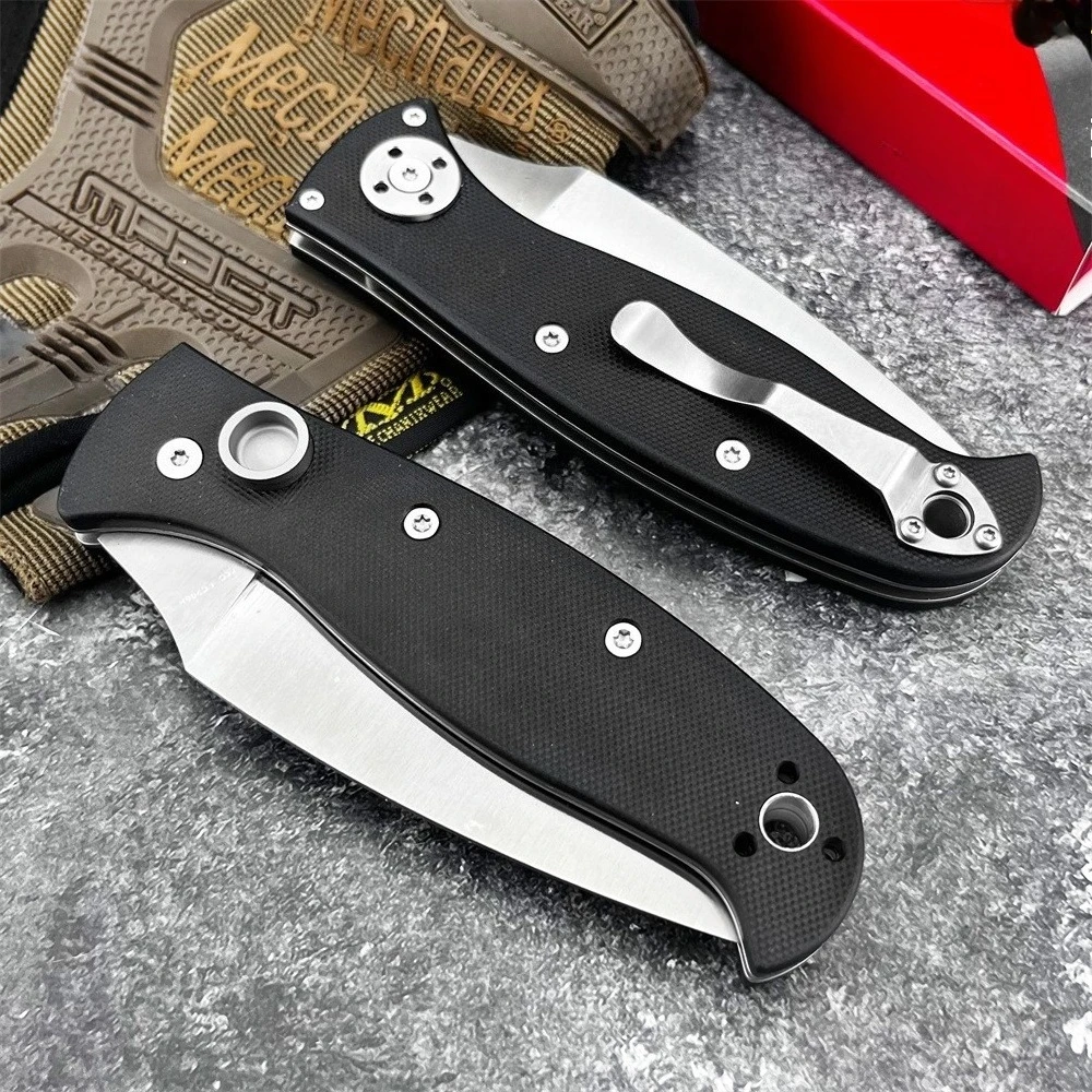 C165 EDC سكين للفرد صلابة عالية D2 الصلب و عدم الانزلاق G10 مقبض للخارجية بقاء الصيد السكاكين أداة القطع المحمولة