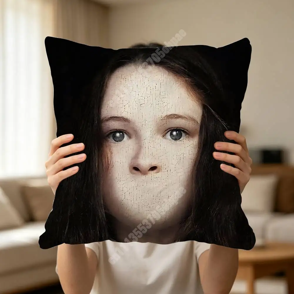 Survival Horror S-Silent H-Hill Game Pillow Cover Cushion Case Sofa Couch Modern Apartment Decor Family Furnishing